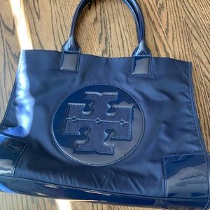 Tory Burch Ella Tote Navy